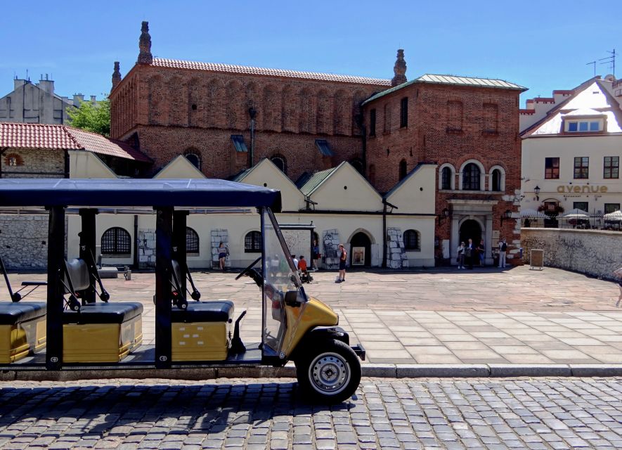 Krakow: Jewish Quarter and Former Ghetto Tour by Golf Cart - How much value do you get for $34?