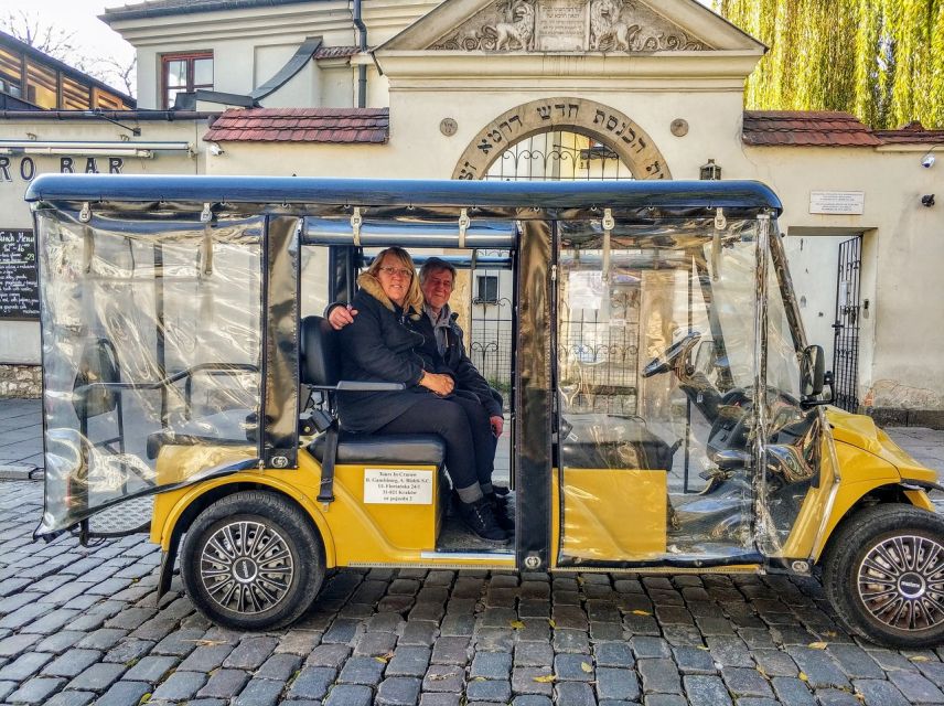 Krakow: Jewish Quarter and Ghetto Electric Golf Cart Tour - Comfort, accessibility, and the weather