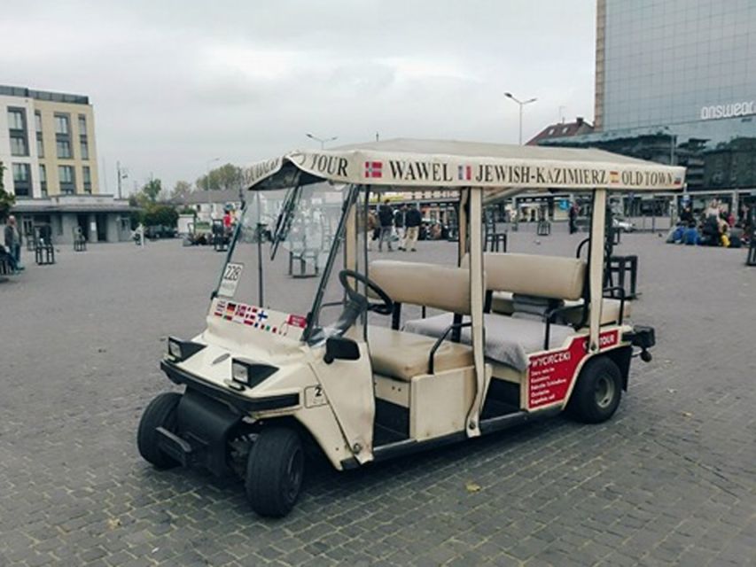 Krakow: Jewish Quarter and Schindler Factory by Golf Car - What the 90-minute route covers