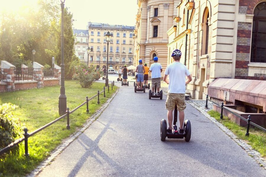 Krakow: Jewish Quarter Segway Tour - Along the Vistula Boulevards and Bernatka Footbridge
