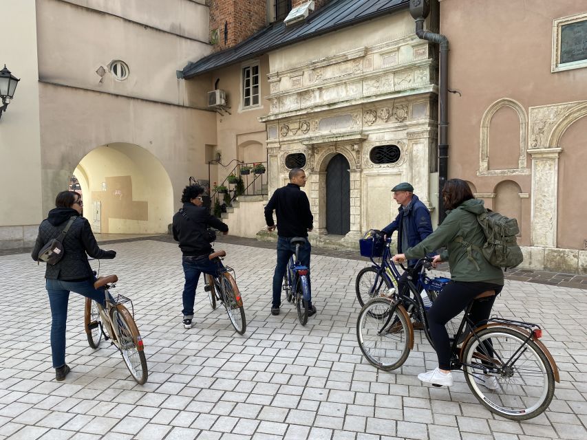 Krakow: Old Town Bike Tour with a Guide - Stories, legends, and the human side of the tour