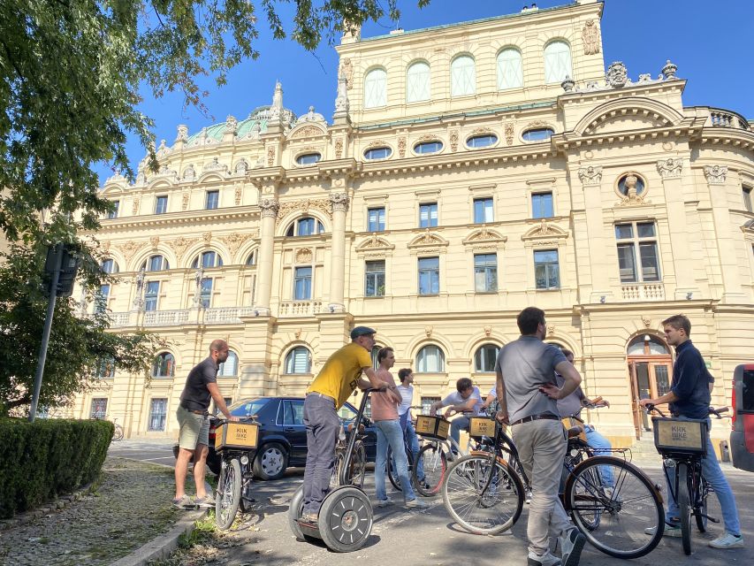 Krakow: Old Town Bike Tour with a Guide - Languages, timing, and cancellation
