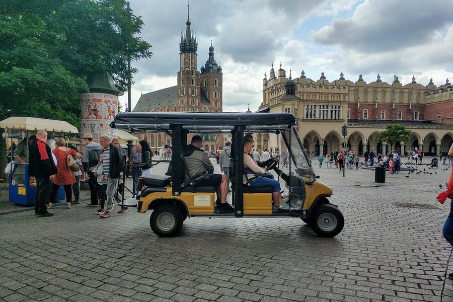 Krakow: Old Town City Tour in a Golf Cart - The Franciscan Monastery and the Papal Window
