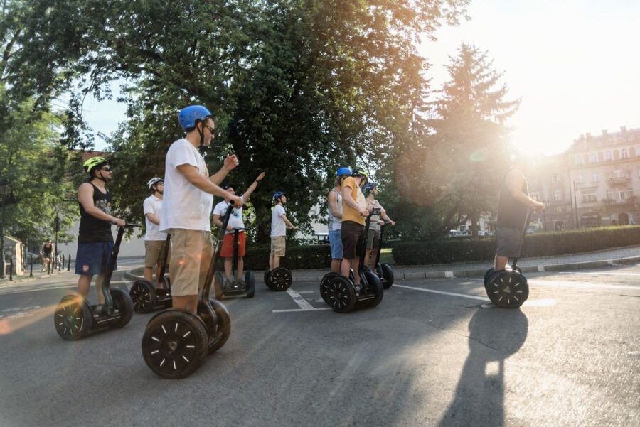 Krakow: Old Town Guided Segway Tour - Main Square stories, churches, and underground secrets