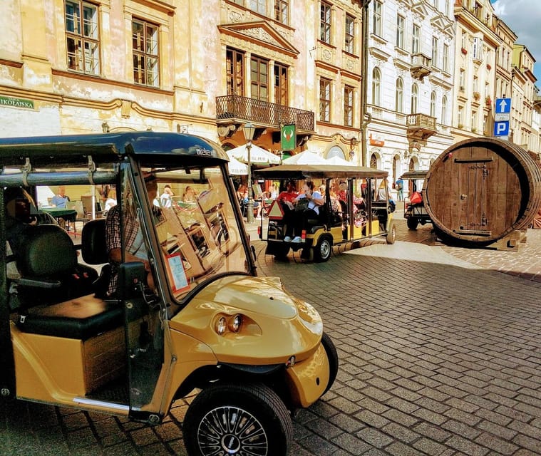 Krakow: Old Town Sightseeing Tour by Electric Golf Cart - Main Market Square, Cloth Hall, and St. Mary’s Basilica
