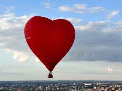 Private Hot Air Balloon Flight with Champagne