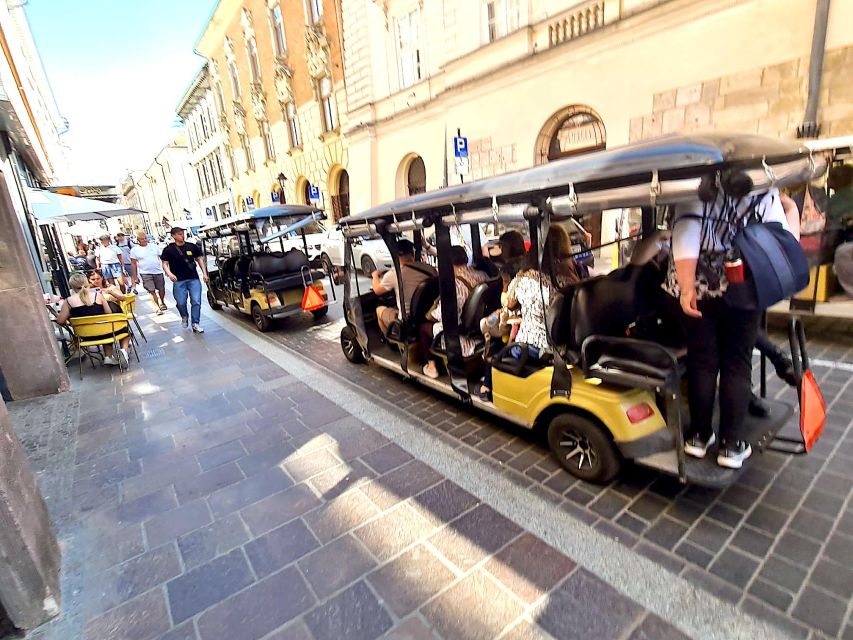 Krakow: Private Panoramic Tour by Golf Cart with Audio Guide - Kazimierz, synagogues, and the Remuh Cemetery