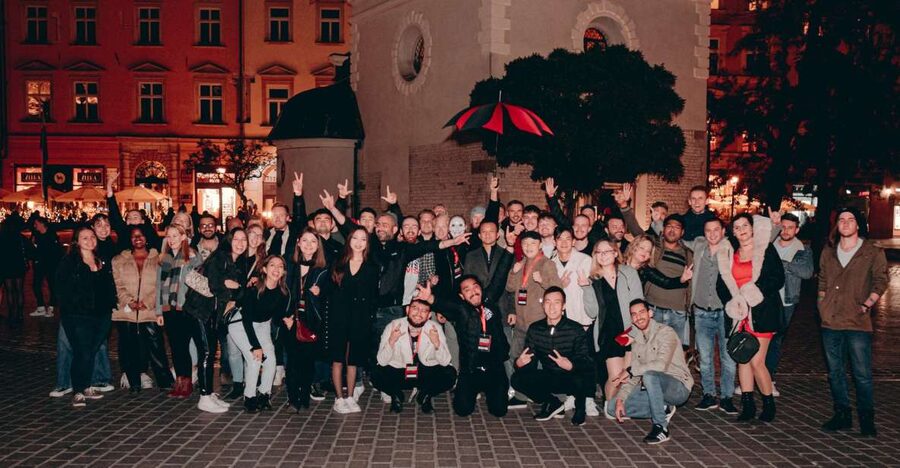 Krakow: Pub Crawl with 1 Hour of Unlimited Alcoholic Drinks - Starting beneath St. Wojciech Church
