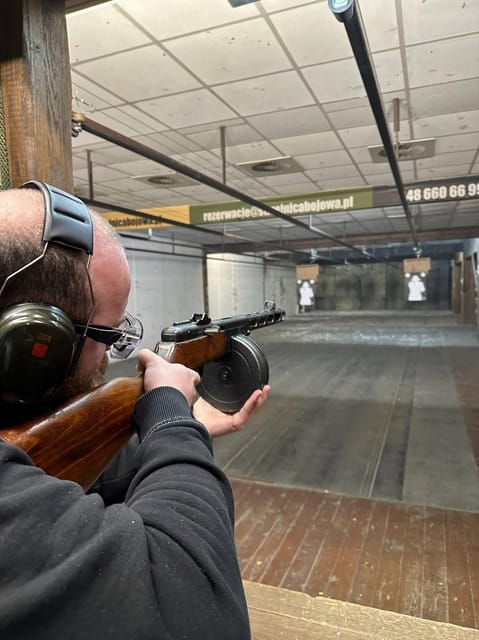 Krakow: Shooting Range Experience with Hotel Pickup - Trying a sniper rifle
