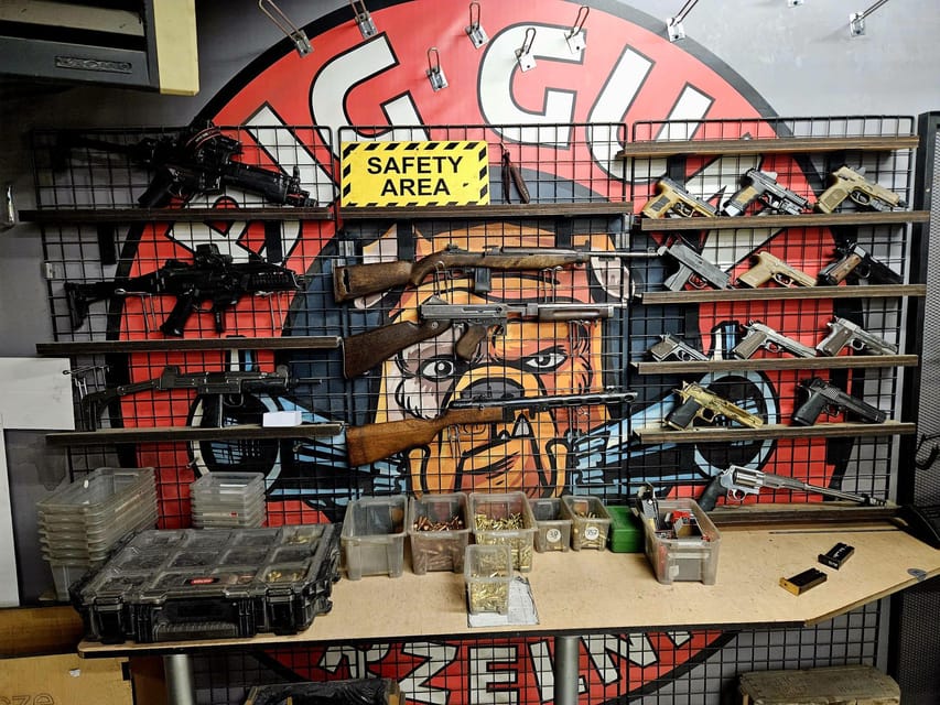 Krakow: Shooting range with hotel pickup - Key points to know before booking