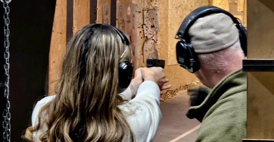 Krakow: Shooting range with hotel pickup - The 30-minute ride from Krakow