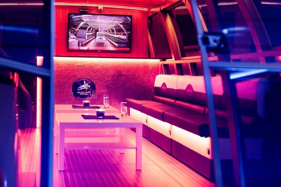 Krakow: Sightseeing Cruise on Vistula River with Audio Guide - Boarding a modern two-deck catamaran