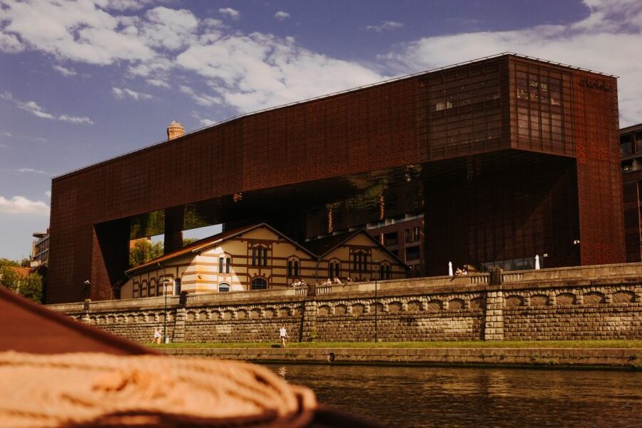 Krakow: Vistula Night Cruise by Gondola w/ Audio Commentary - From Bernatek Bridge to Kazimierz