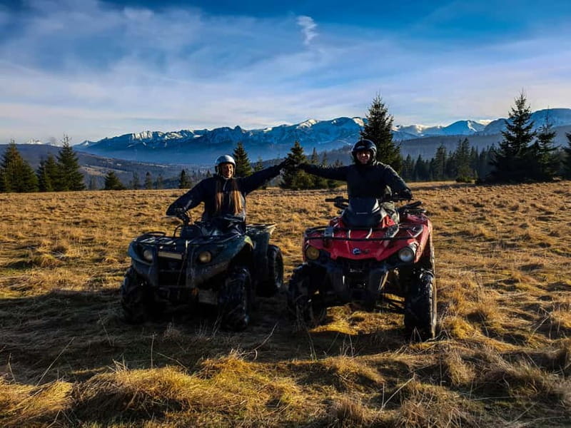 Krakow: Zakopane, Quad & Thermal Baths Tour w/ Pickup Option - Grilling oscypek beside the fire