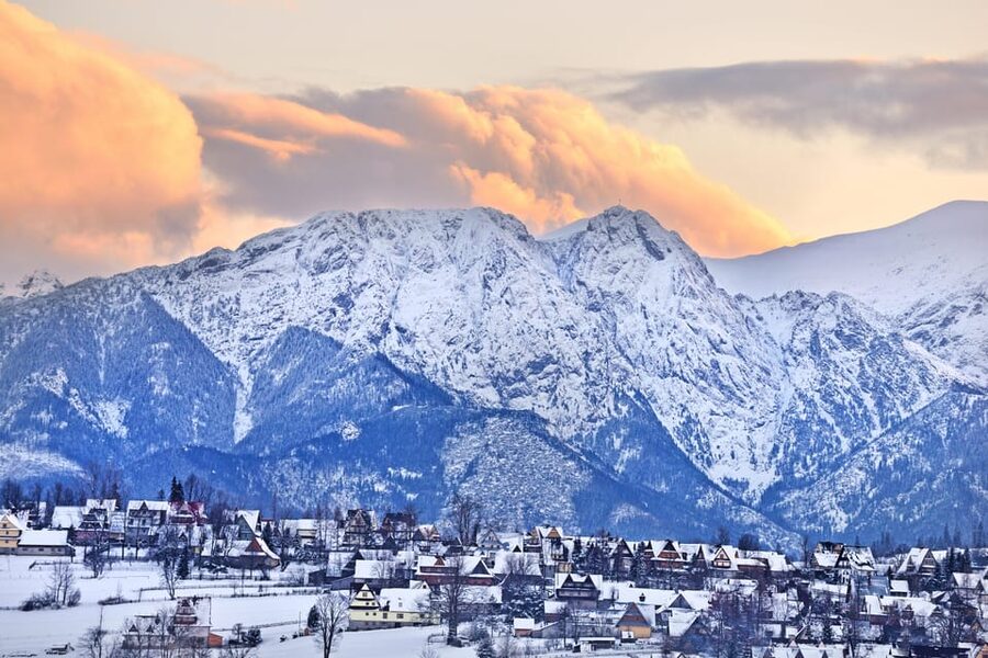 Krakow: Zakopane Snowmobiles + Bonfire & Chocholow Baths - The bonfire, oscypek, sausage, and Polish vodka
