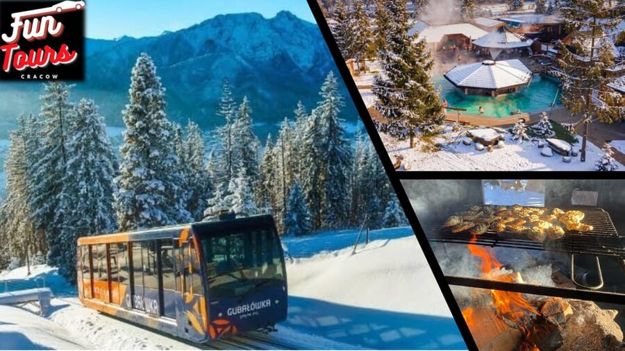 KRAKOW ZAKOPANE TOUR CABLE CAR THERMAL BATHS & HOTEL PICKUP - A long day with a clear reward