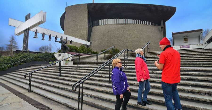 Nowa Huta Tour Krakow: Ideal Communist City Small Group Walk - The tank and the hidden protection system