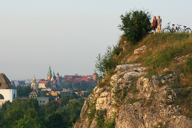 Polish Countryside and Tyniec Abbey Bike Tour from Krakow - Reaching Tyniec Abbey after the river ride