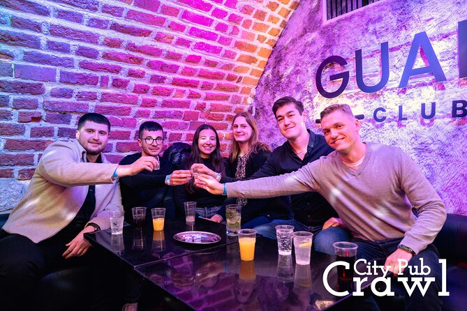 Pub Crawl Unlimited Drinks then 5 Best Clubs in Krakow with VIP - Pablo’s role in keeping the group together