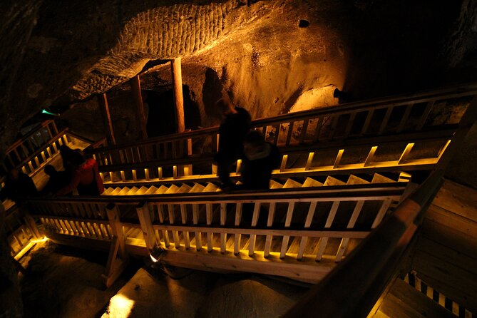 Salt Mine Wieliczka Guided Tour from Krakow - Salt statues, carved chambers, and mining equipment