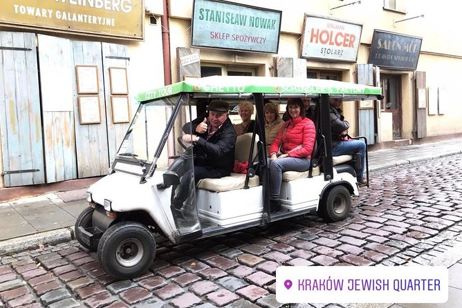 The best view of Krakow from Golf Cars - Planty Park and the road to Wawel Castle
