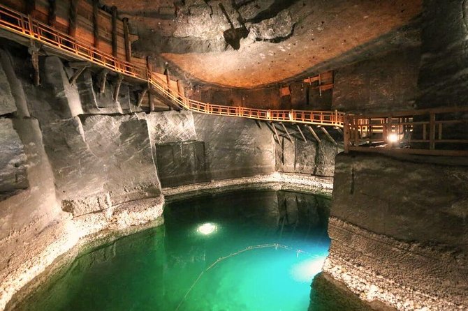 Wieliczka Salt Mine Guided tour from Krakow with a private car - The 64-meter stairway starts the visit