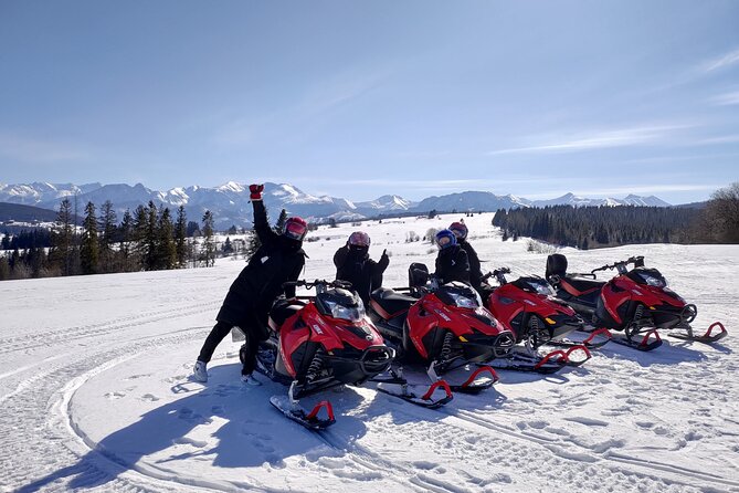 Zakopane Snowmobile Tour and Thermal Baths from Krakow - The snowmobile hour at Witów